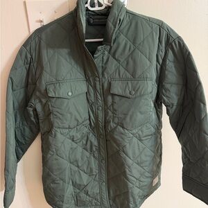 Free Country Olive Quilted Jacket